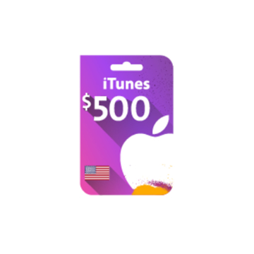 Picture of iTunes Gift Card $500 (US Store)
