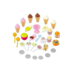 Picture of Girl Candy Cart Ice Cream Shop Supermarket Trolley Kids Toys With Light Music