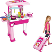 Picture of Little Chef Kitchen Play Set Kitchenware Suitcase with Light and Sound