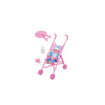 Picture of 4-sound 14-inch cotton doll with shaker. Cart & Cradle. Tableware. Bottle. Pacifier
