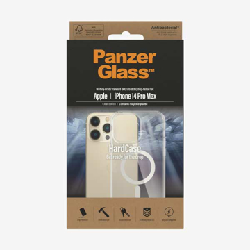 Picture of PanzerGlass iPhone 14 Pro Max Hard Case MagSafe 6.7' Clear